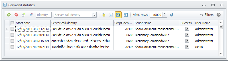 CommandStatisticsListForm